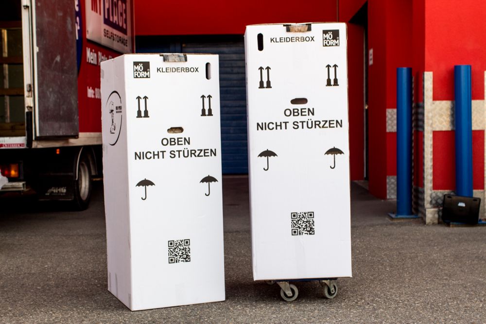 Übersiedlung Wien-Verpackungsmaterial