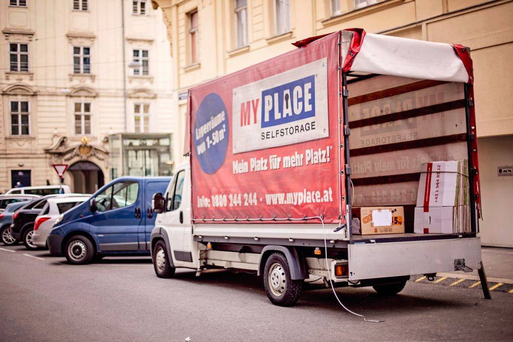 Übersiedlung Wien- Halteverbotszone